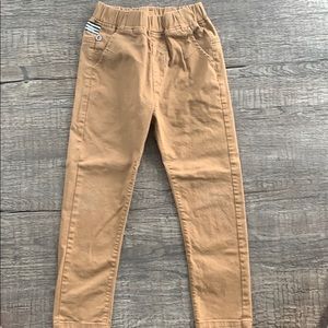 Boys pull on khaki pants size 8